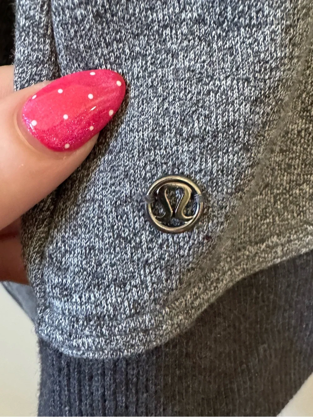 Lululemon Karmacollected jacket - heathered speckled black 💜 - Picture 7 of 8